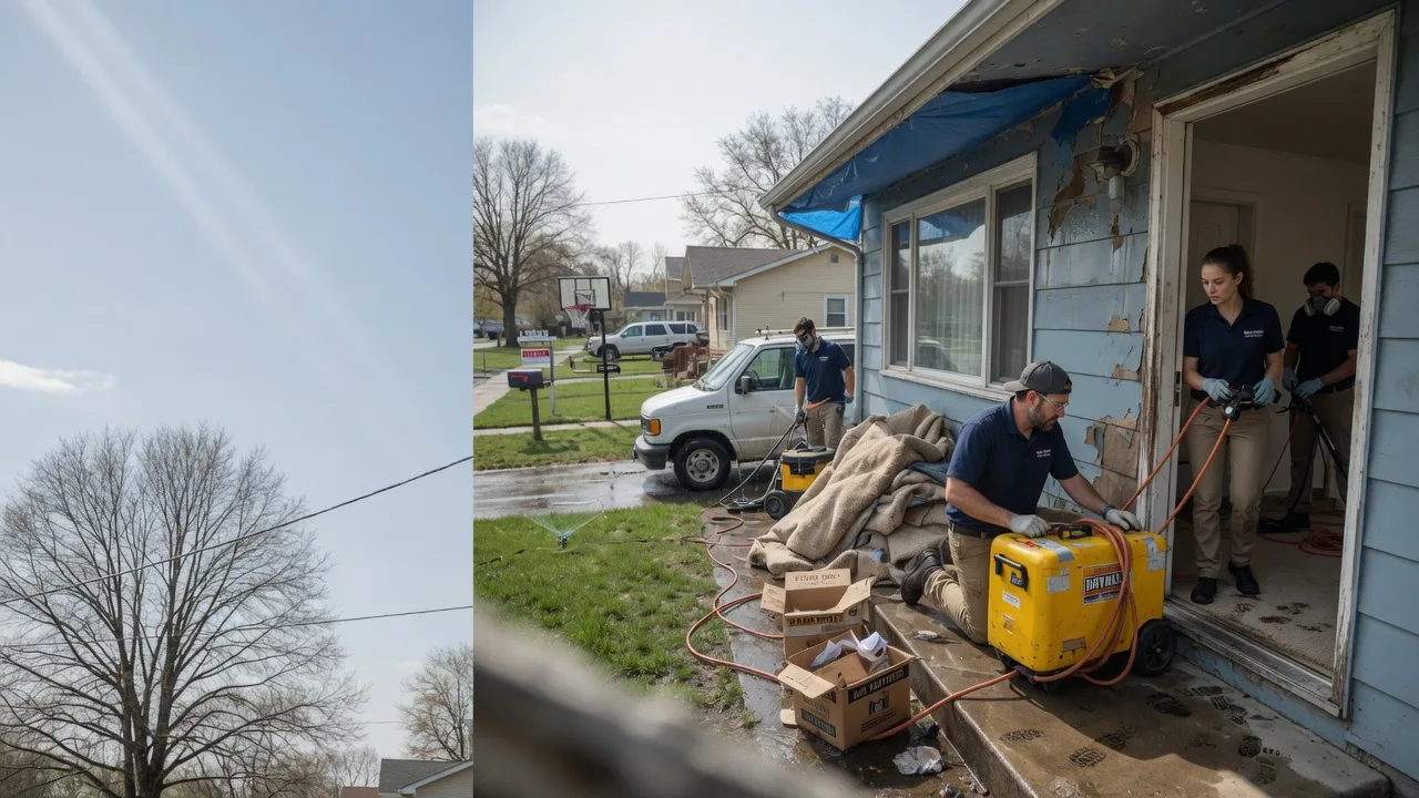 Basement Flood Cleanup in Stratton, OH near me